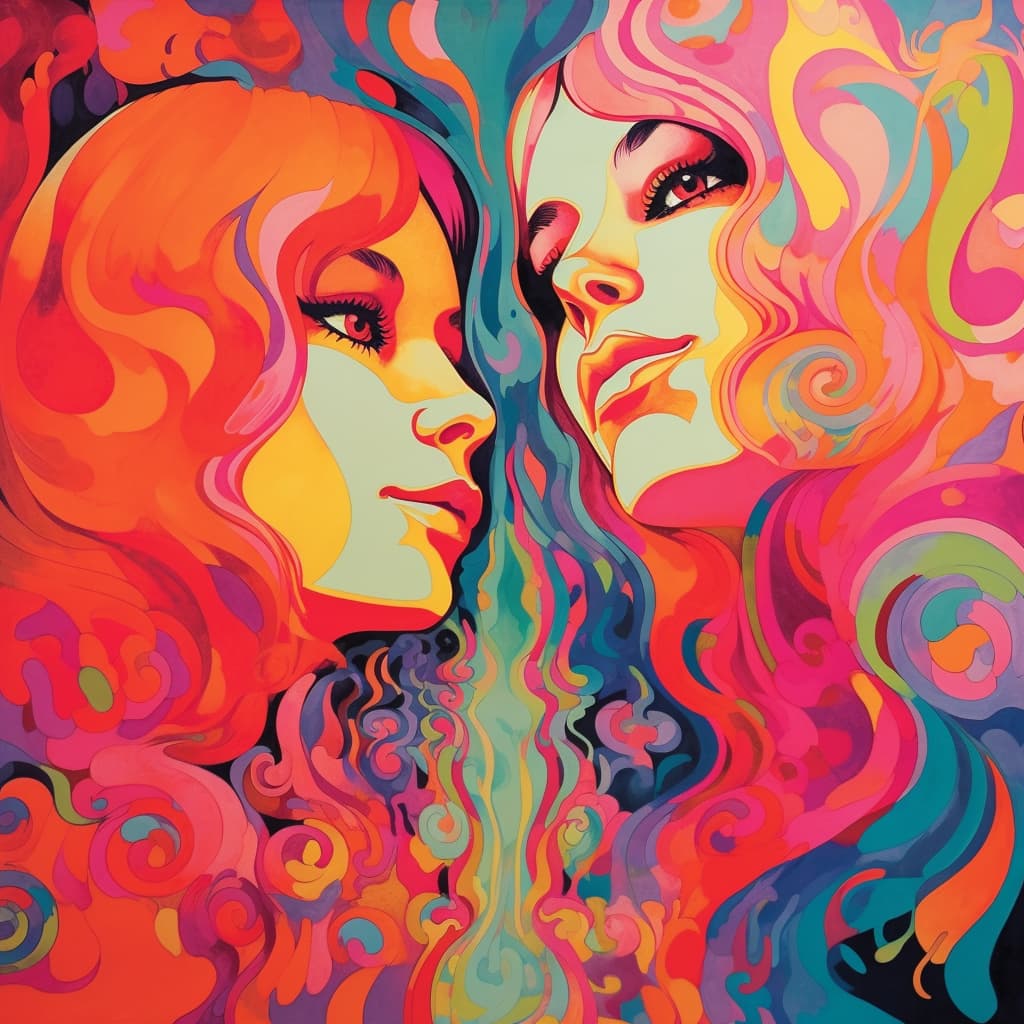 Psychedelic Love: A Colorful Exploration of Identity and Intimacy